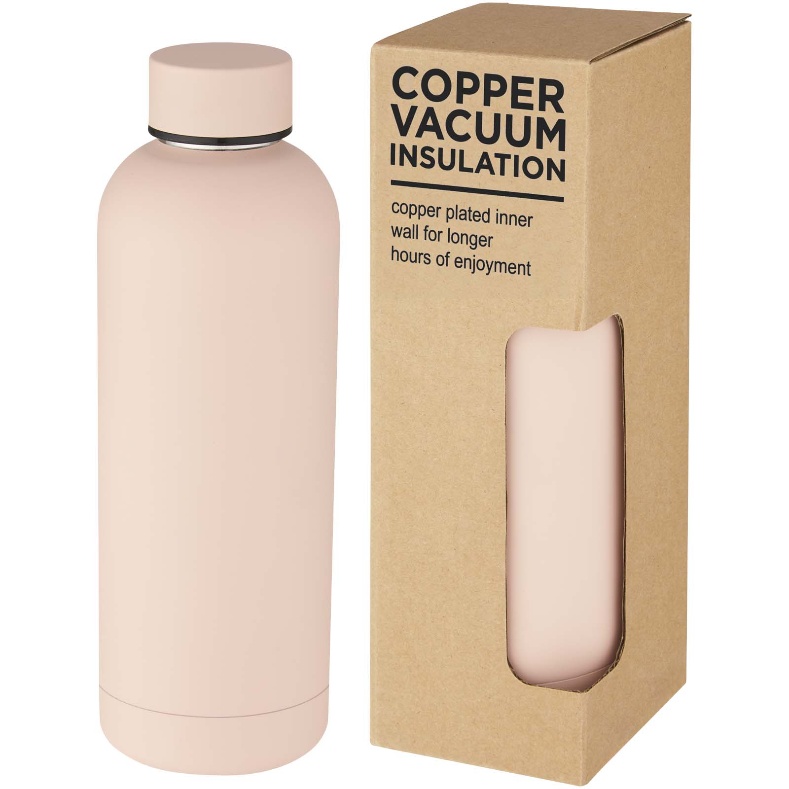 Spring 500 ml copper vacuum insulated bottle