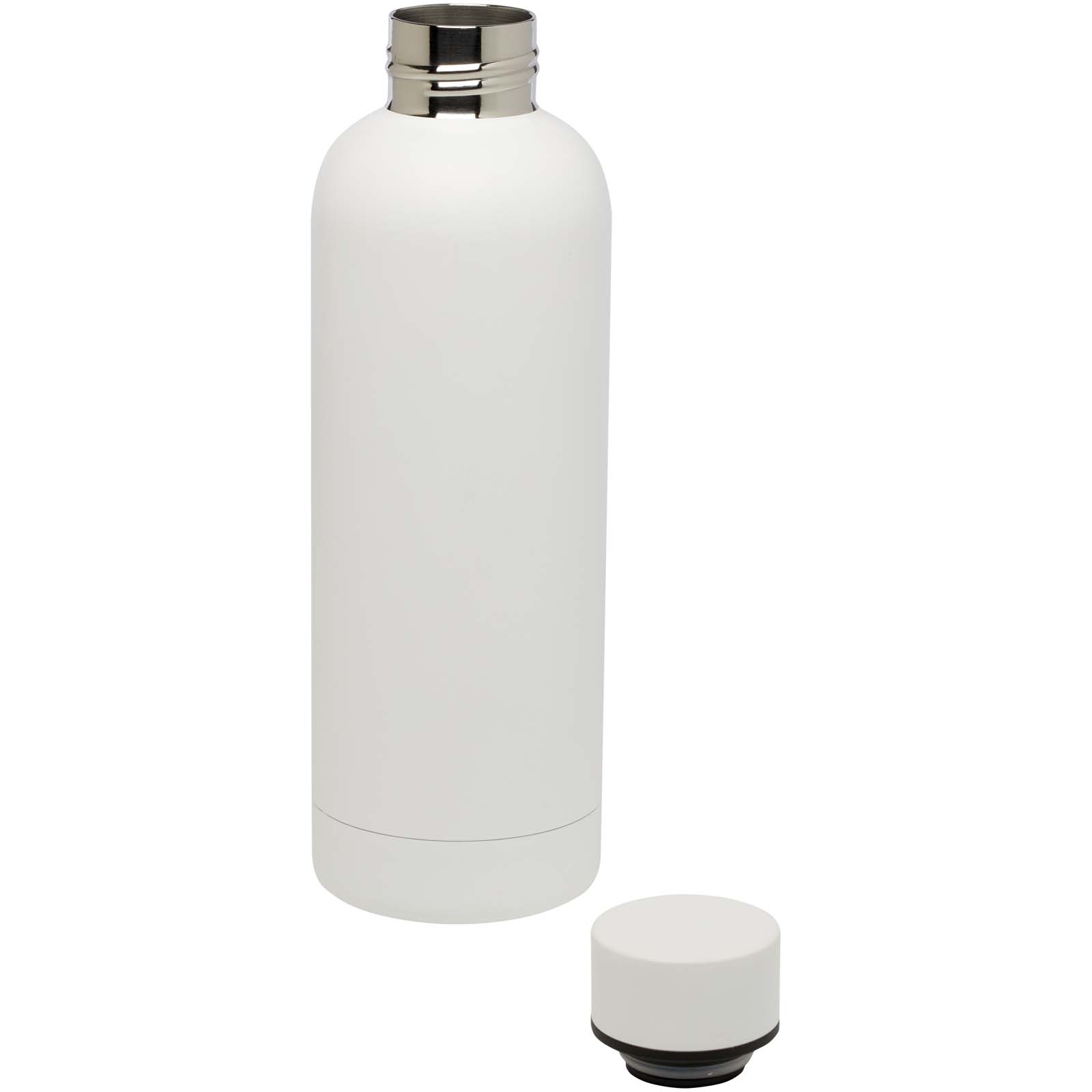 Advertising Insulated bottles - Spring 500 ml RCS certified recycled stainless steel copper vacuum insulated bottle - 4