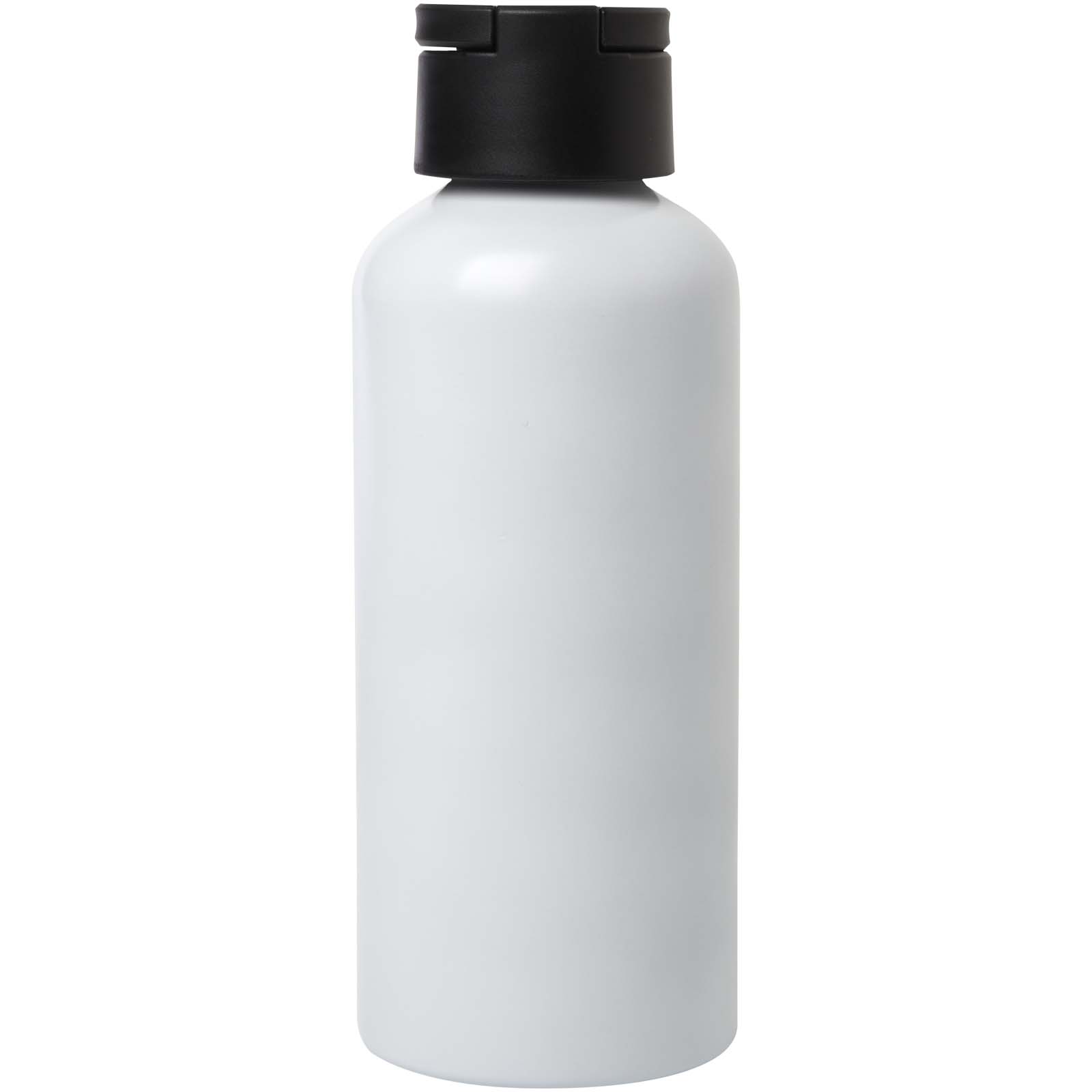 Advertising Water bottles - Trinity 600 ml RCS certified recycled aluminium water bottle with RPET lid - 2