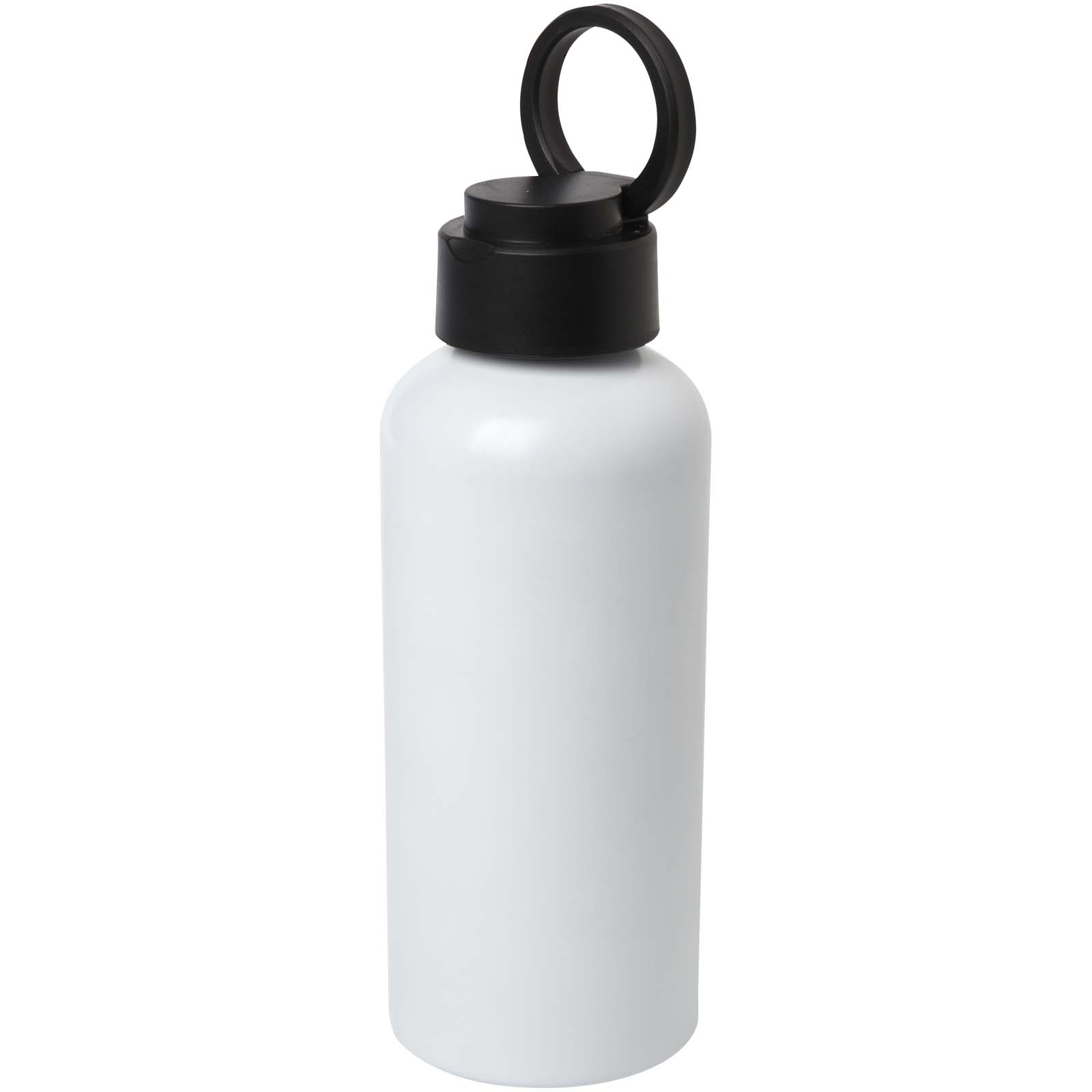 Advertising Water bottles - Trinity 600 ml RCS certified recycled aluminium water bottle with RPET lid - 4