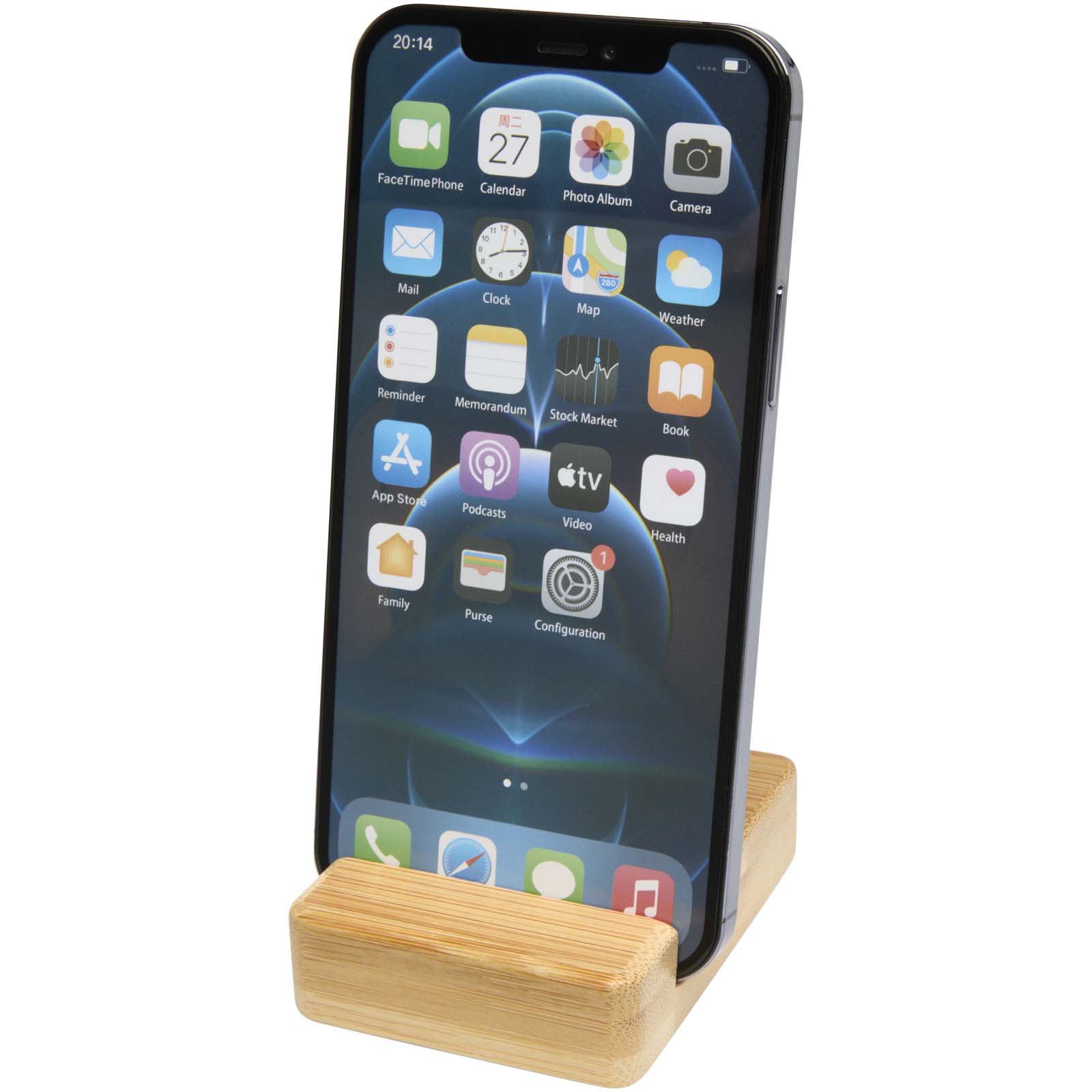 Advertising Stands & Holders - Ebla bamboo phone stand - 4