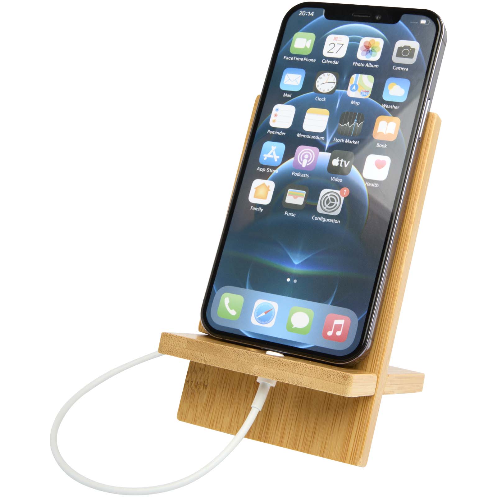 Advertising Stands & Holders - Ceibo detachable bamboo phone stand - 4