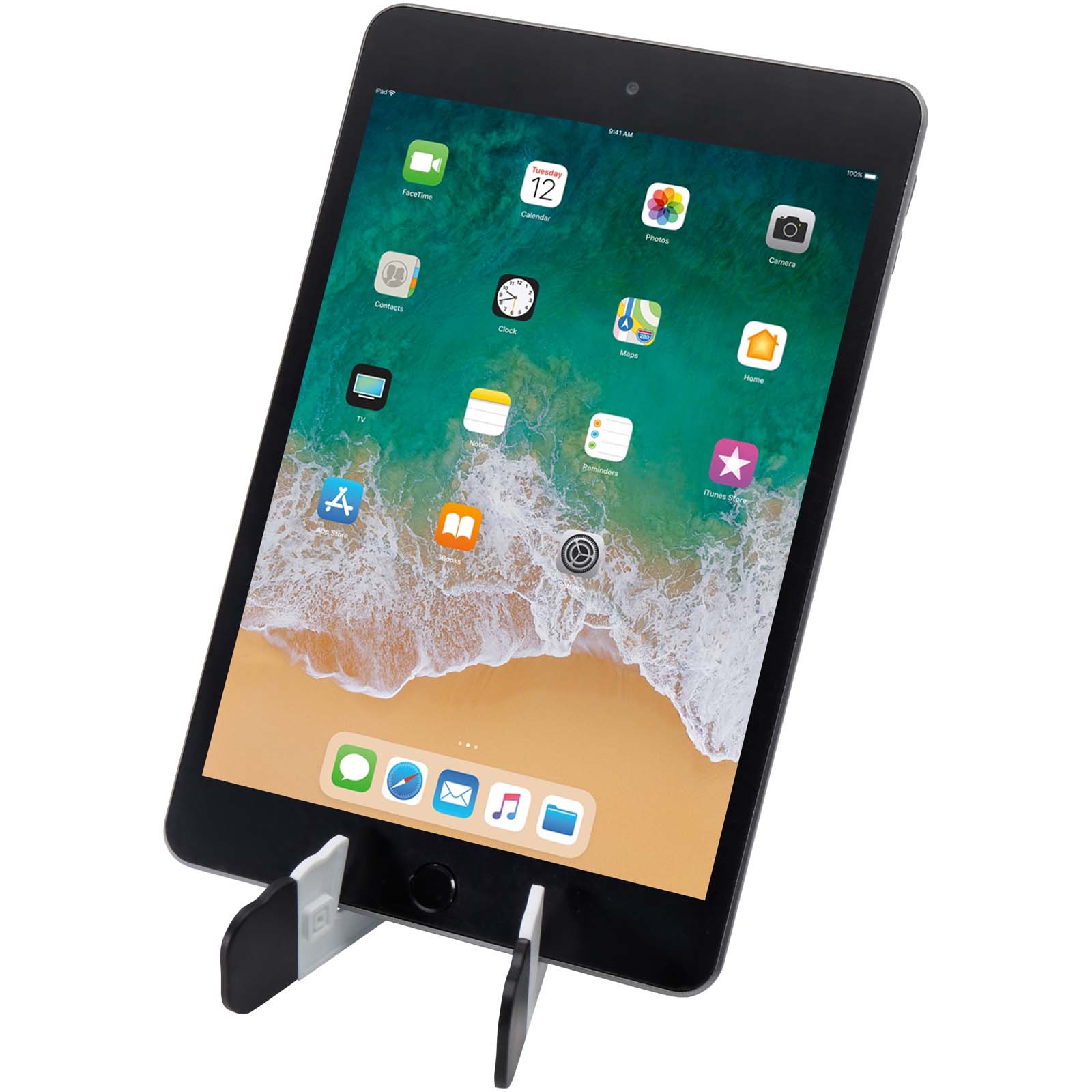 Advertising Stands & Holders - Buna recycled plastic foldable tablet and phone stand - 3