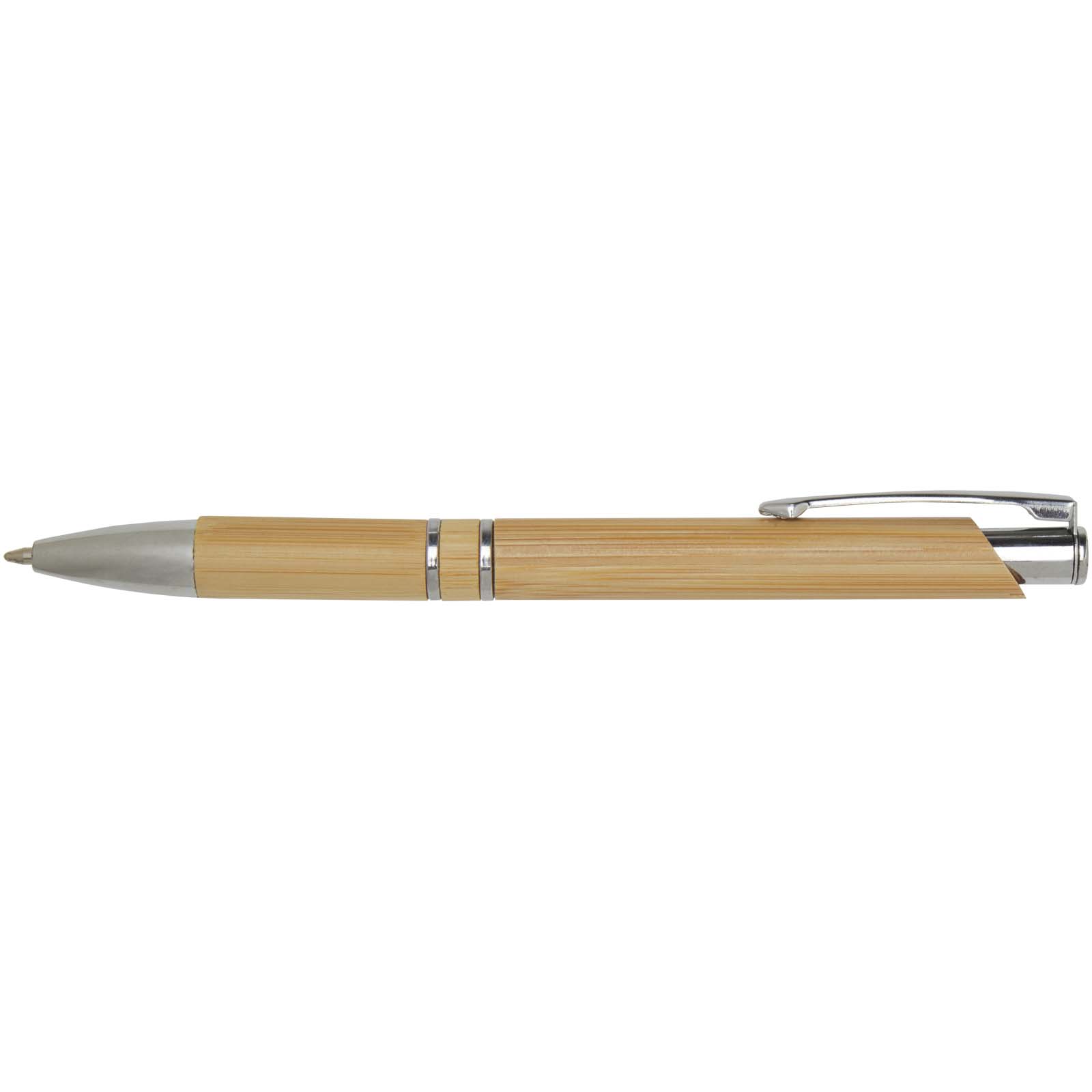 Advertising Ballpoint Pens - Wicker bamboo ballpoint pen - 1