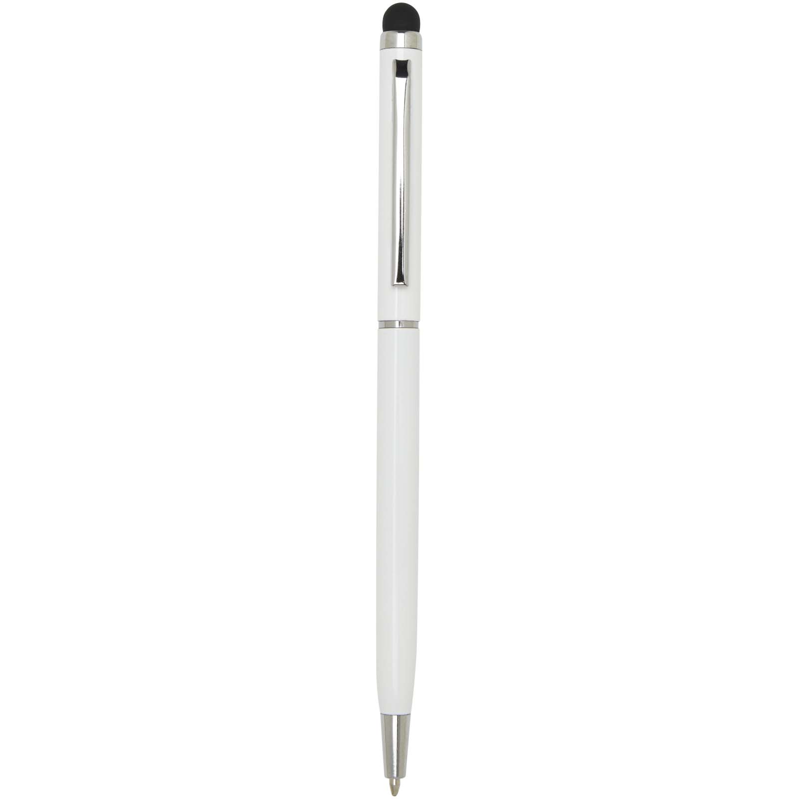 Stylos-bille publicitaires - Stylo bille en aluminium Ore avec stylet  - 0