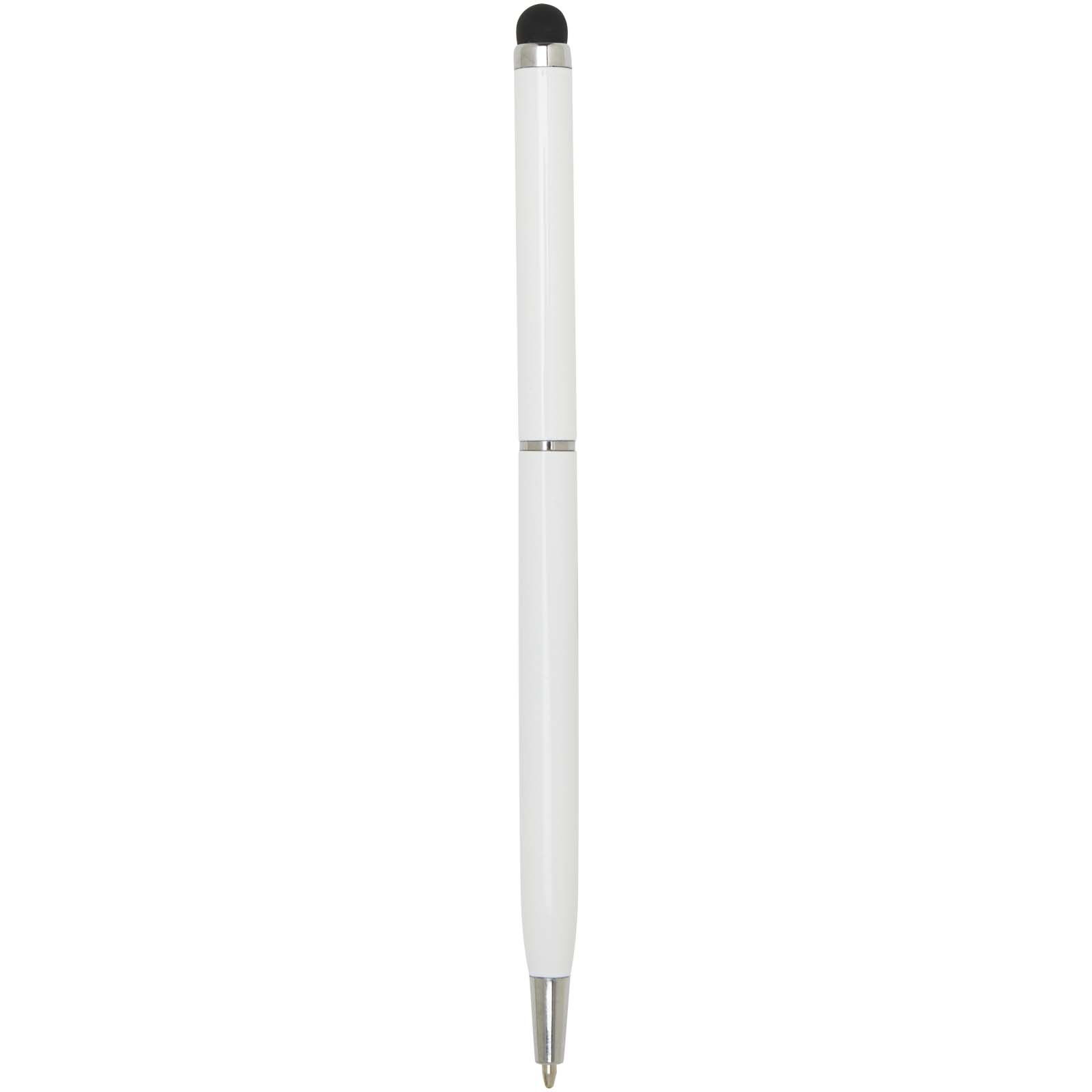 Advertising Ballpoint Pens - Ore aluminium ballpoint pen with stylus - 2