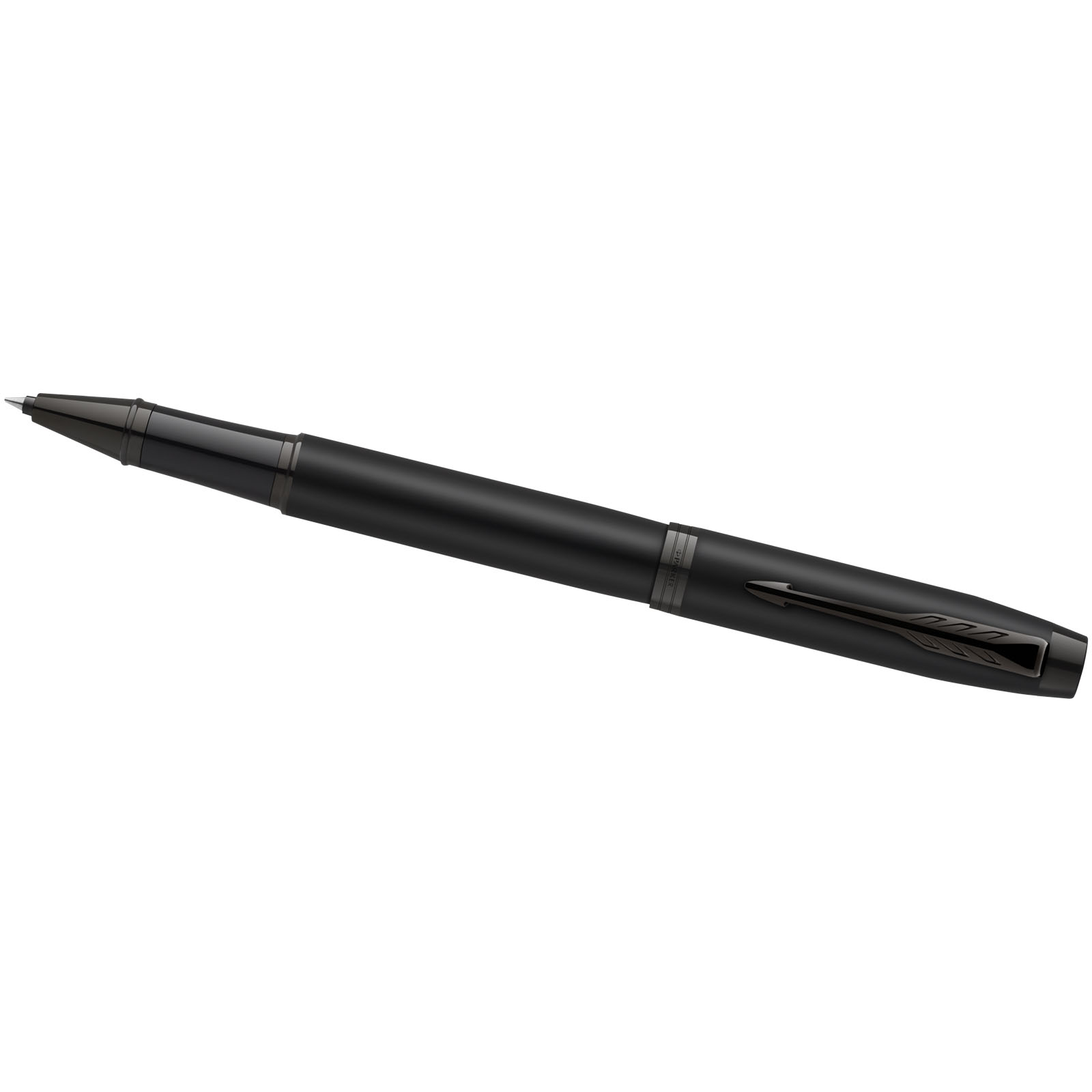 Stylos roller publicitaires - Stylo roller achromatique IM Parker (encre noire) - 2