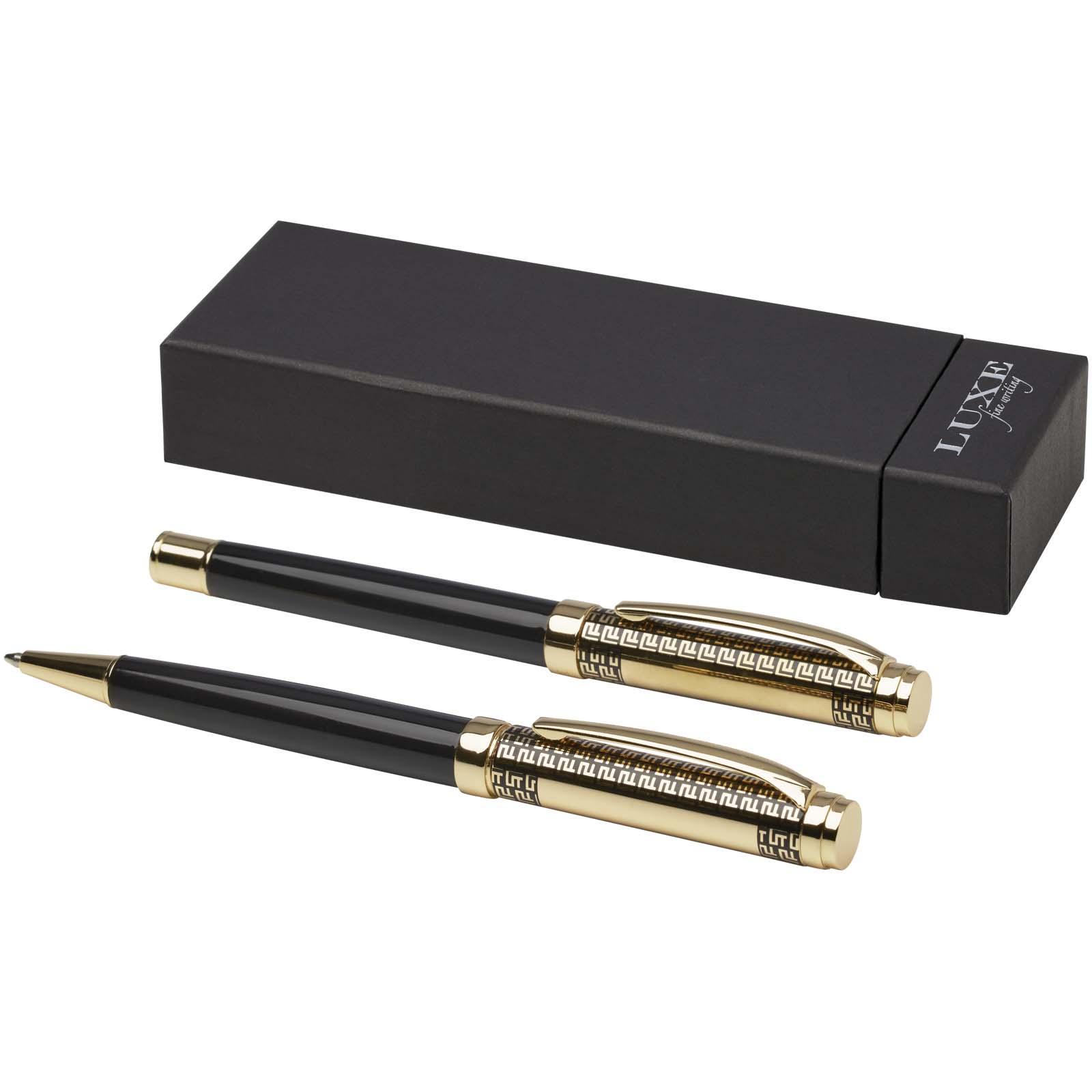 Parure de stylos publicitaires - Parure Legato stylo bille et stylo roller - 0