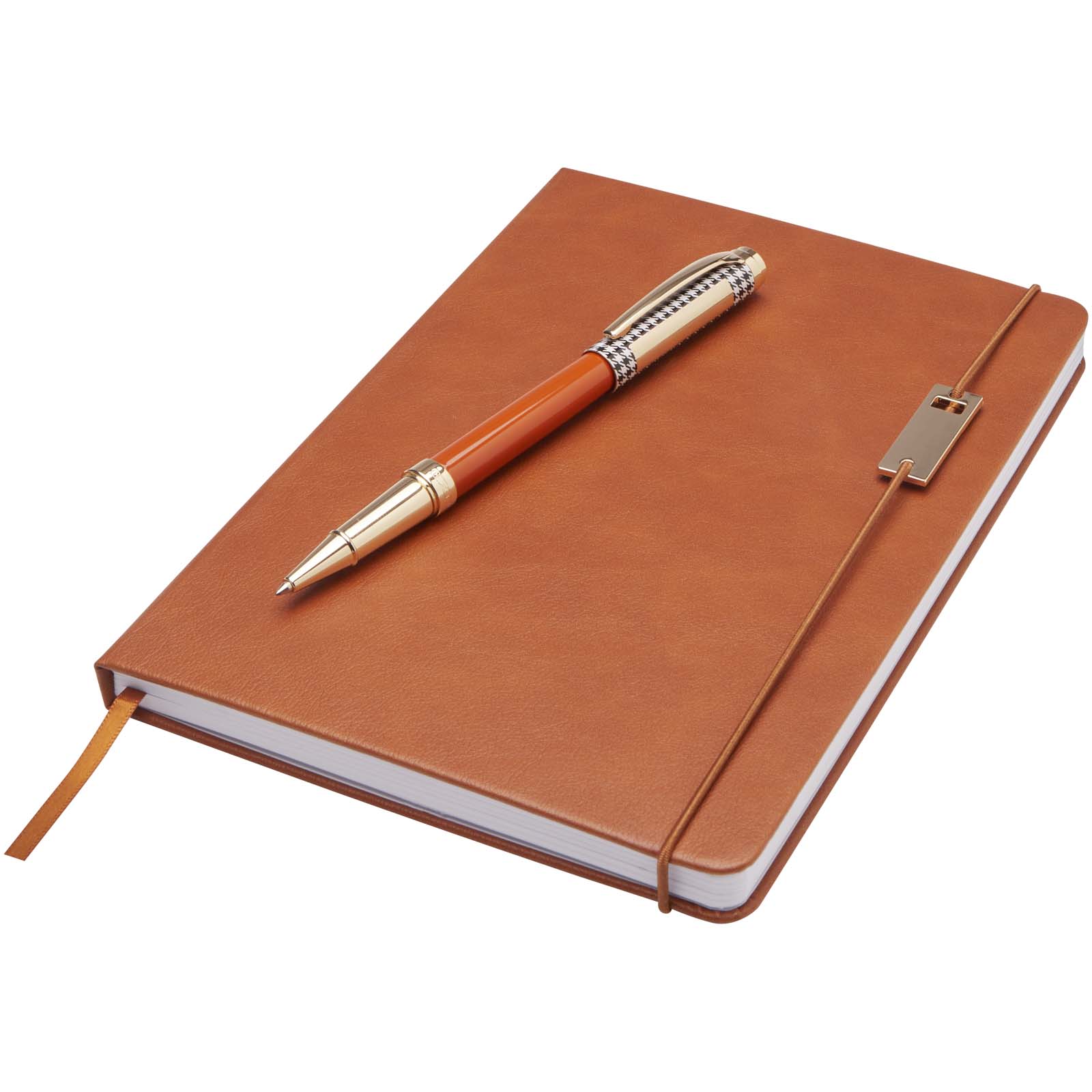 Advertising Hard cover notebooks - Legato A5 notebook and rollerball pen set  - 4