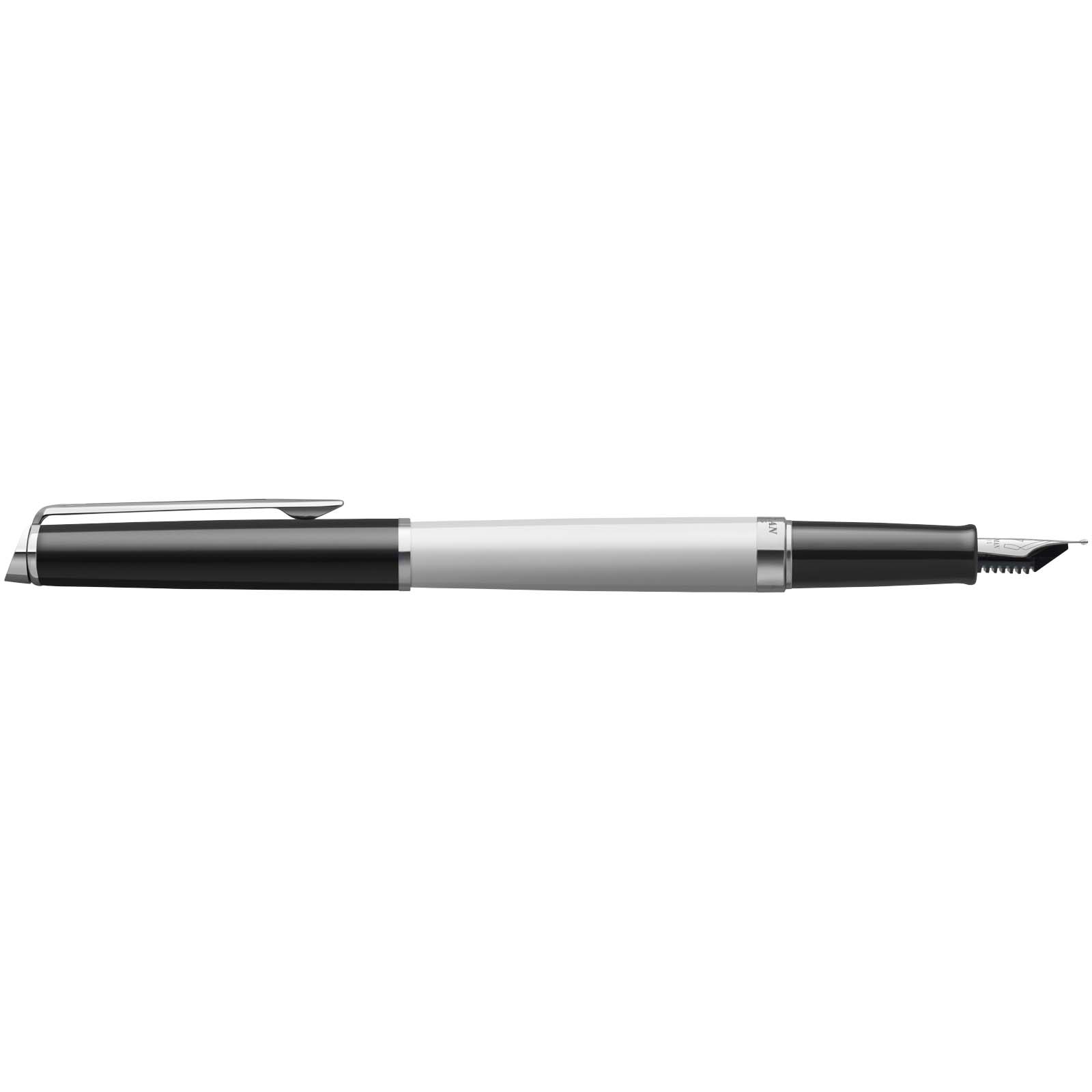 Stylos-plume publicitaires - Stylo plume Waterman Hemisphere avec habillage palladium - 1