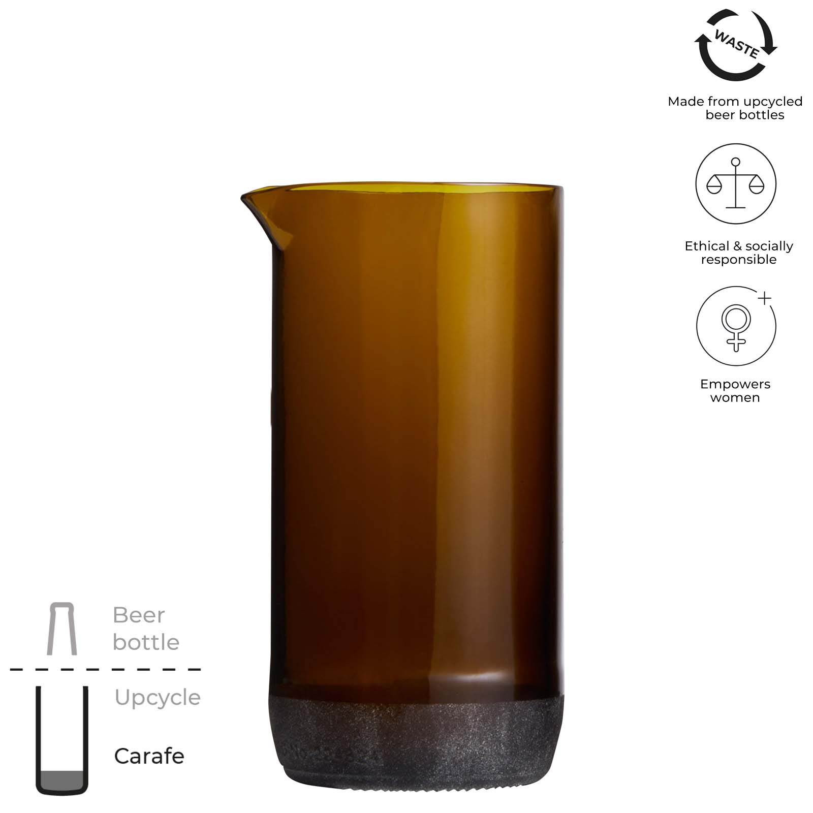 Verres et carafes publicitaires - Carafe à eau Originalhome - 1