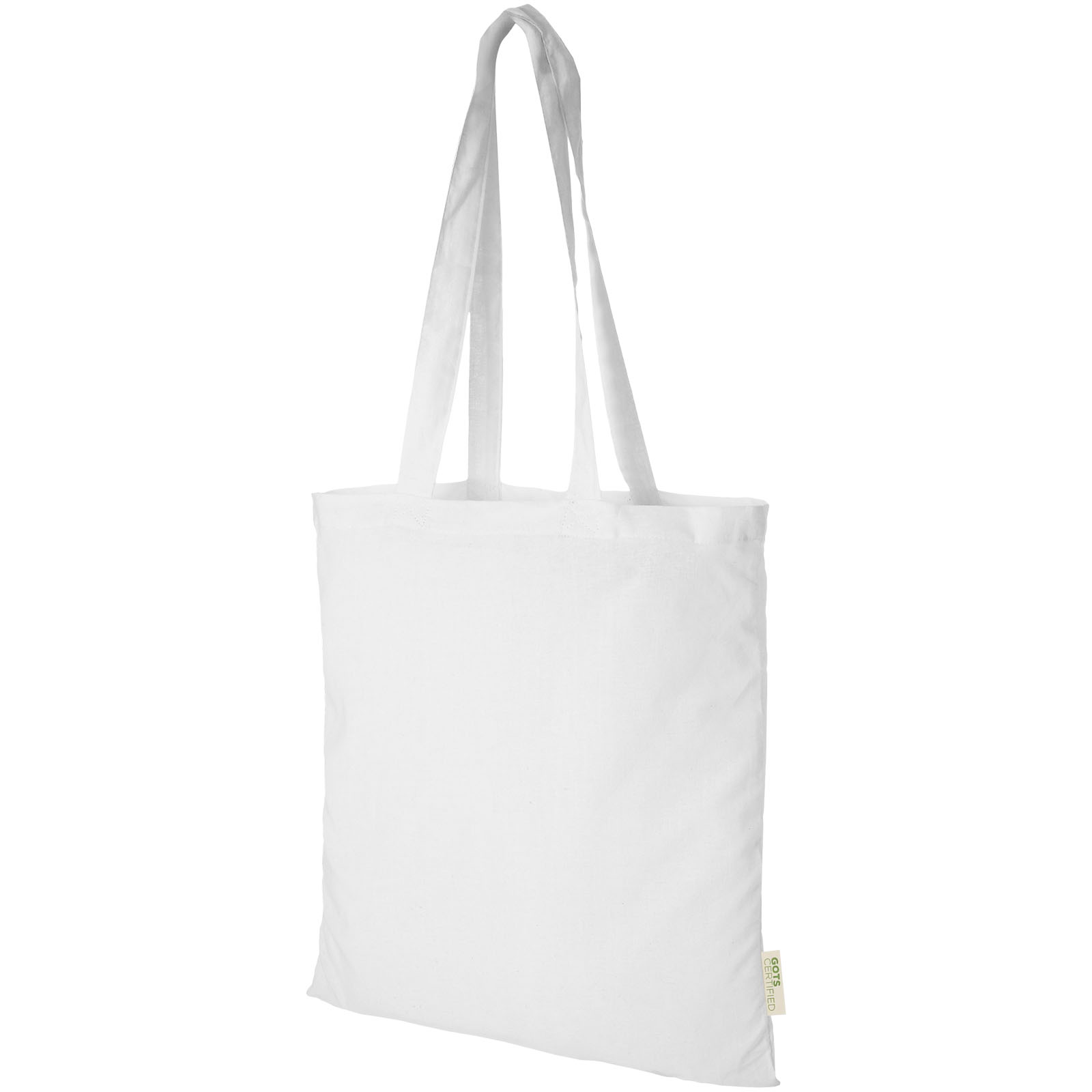 Sacs de shopping publicitaires - Sac shopping en coton organique Orissa 140 g/m² 7L