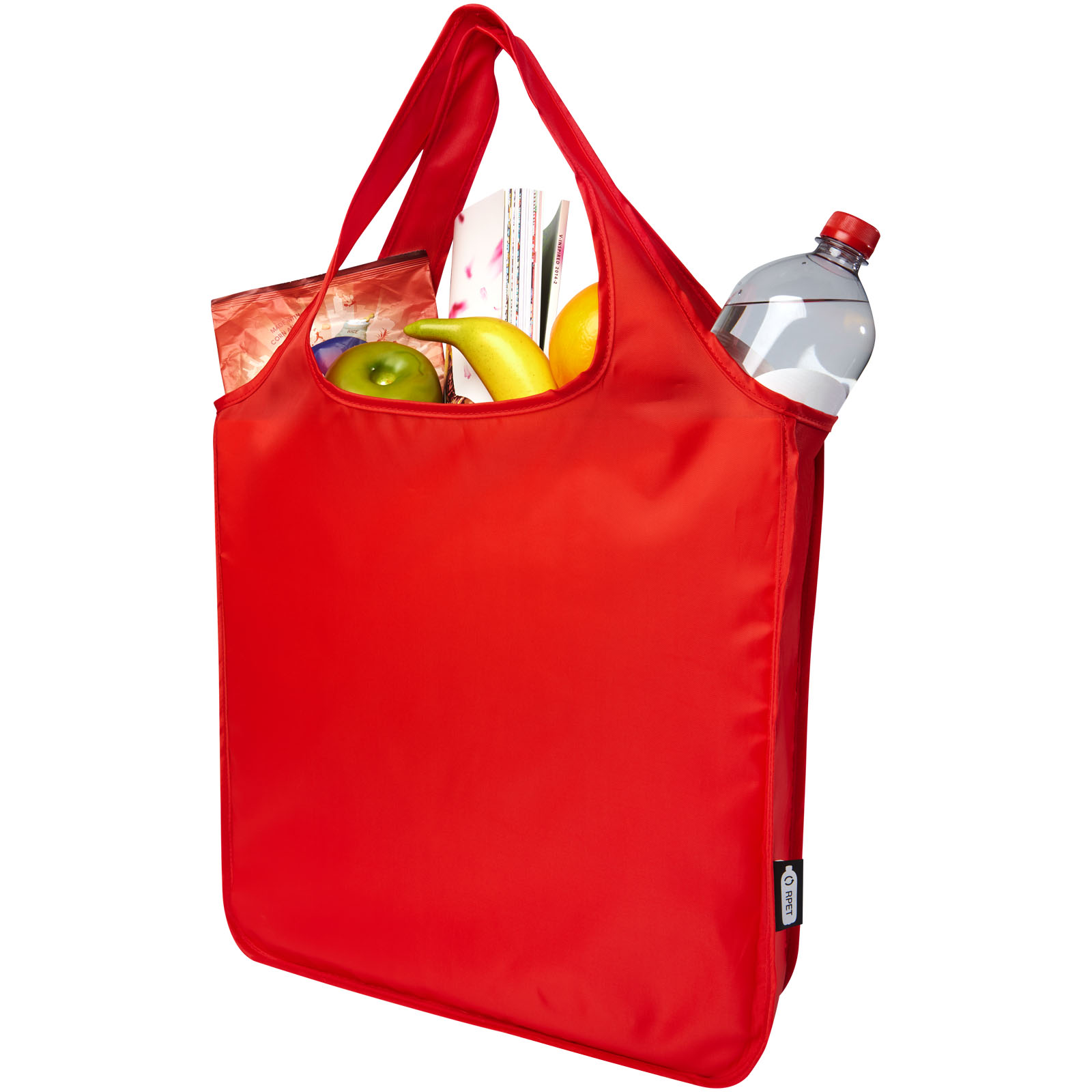 Advertising Shopping & Tote Bags - Ash RPET large foldable tote bag 14L - 3