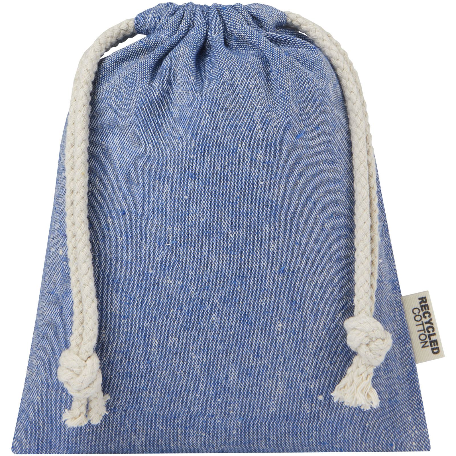 Sacs en coton publicitaires - Petit sac cadeau Pheebs en coton recyclé GRS 150 g/m² de 0,5 L - 1