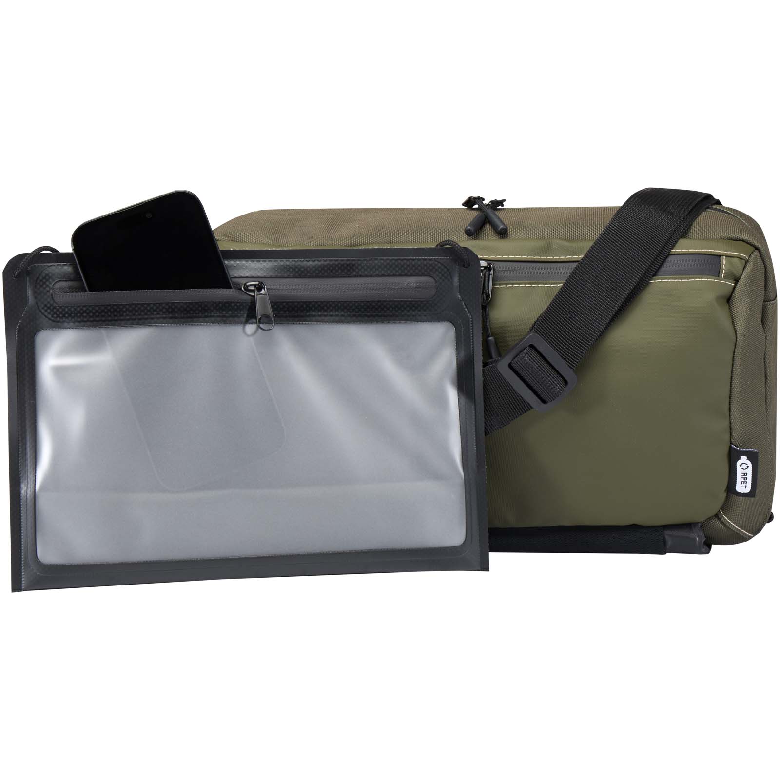 Advertising Travel Accessories - Roam GRS recycled modular sling bag - 4