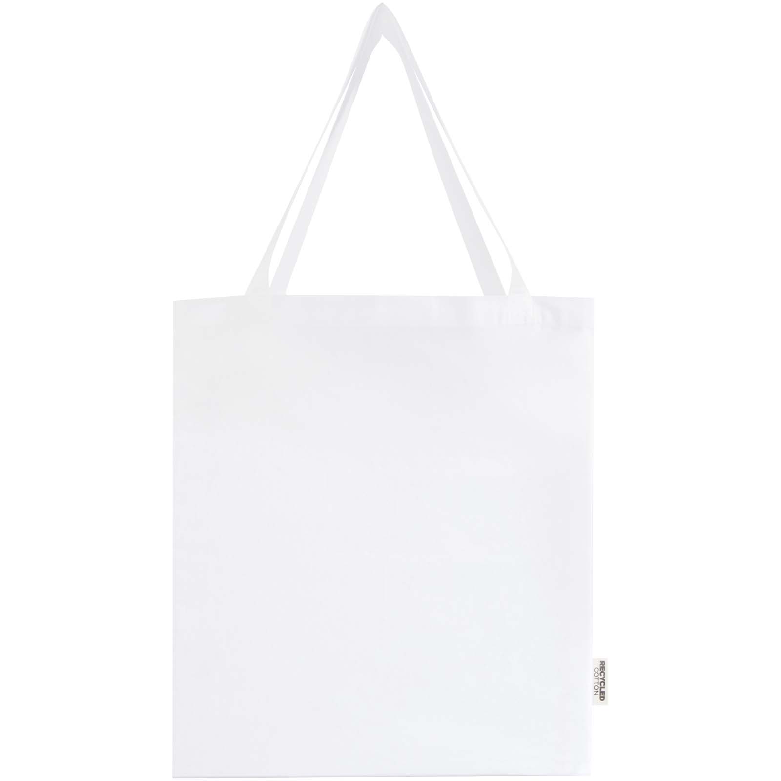 Advertising Shopping & Tote Bags - Madras 140 g/m² GRS recycled cotton gusset tote bag - 1