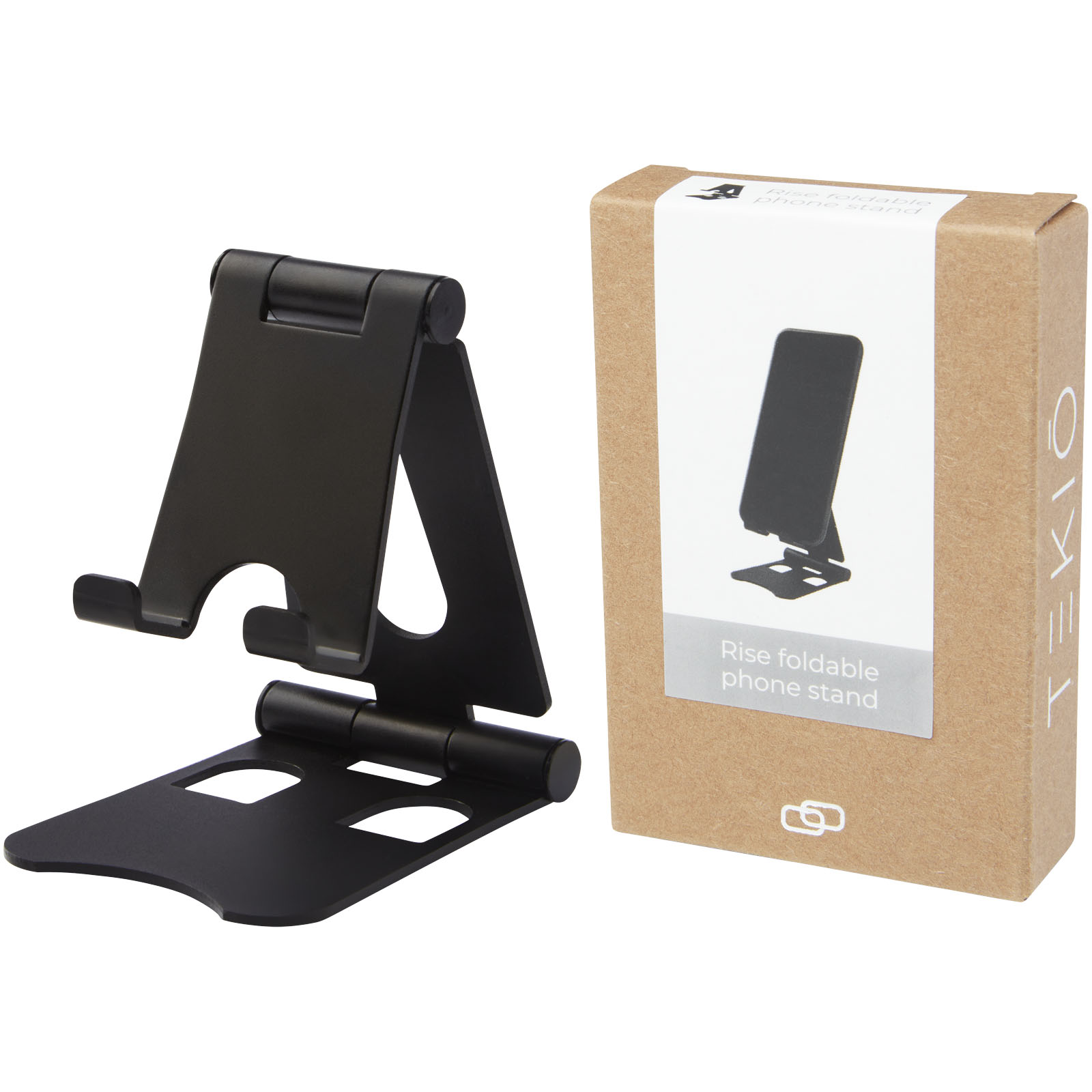 Supports publicitaires - Socle de téléphone pliable Rise - 5