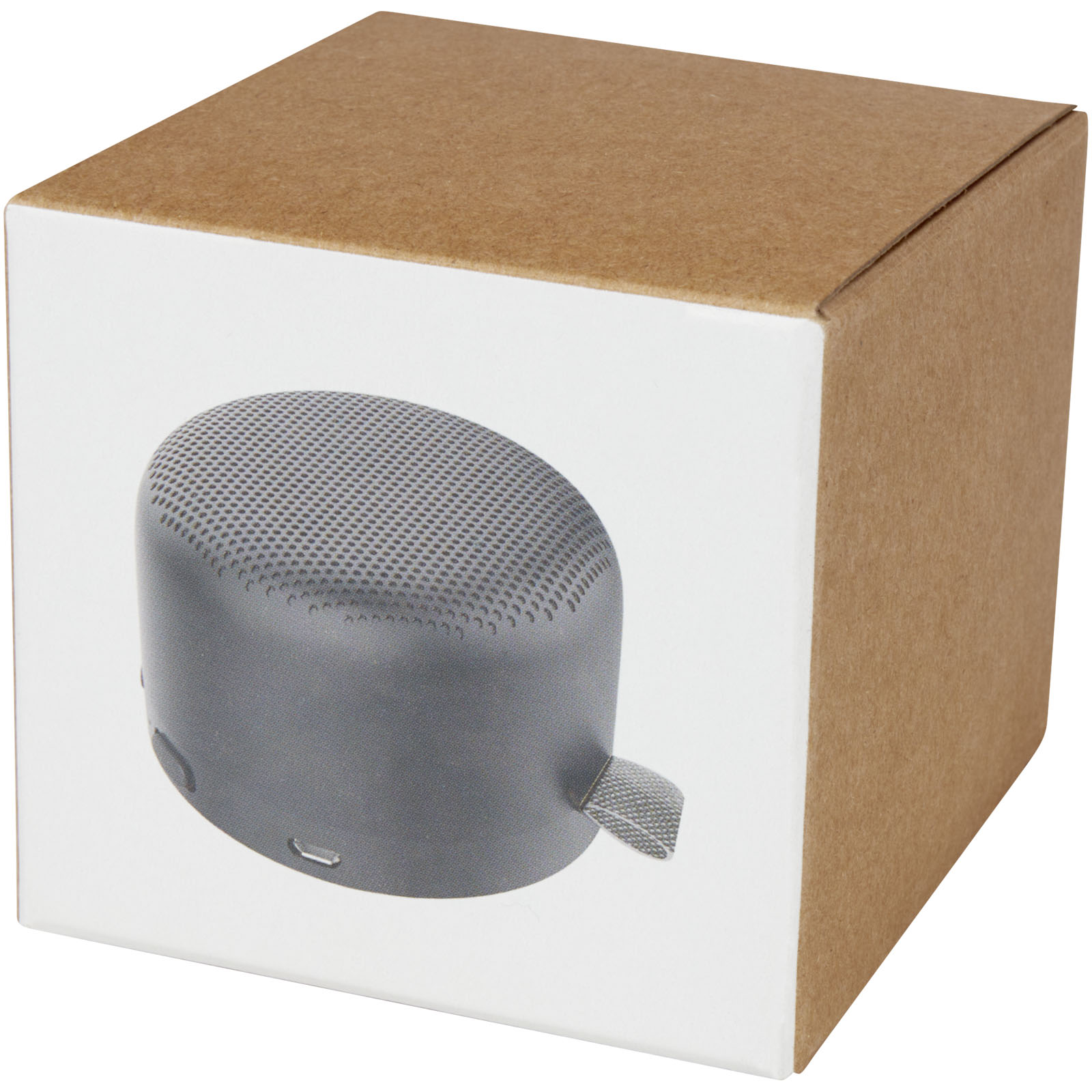 Enceintes publicitaires - Enceinte Bluetooth Loop 5 W en plastique recyclé - 1