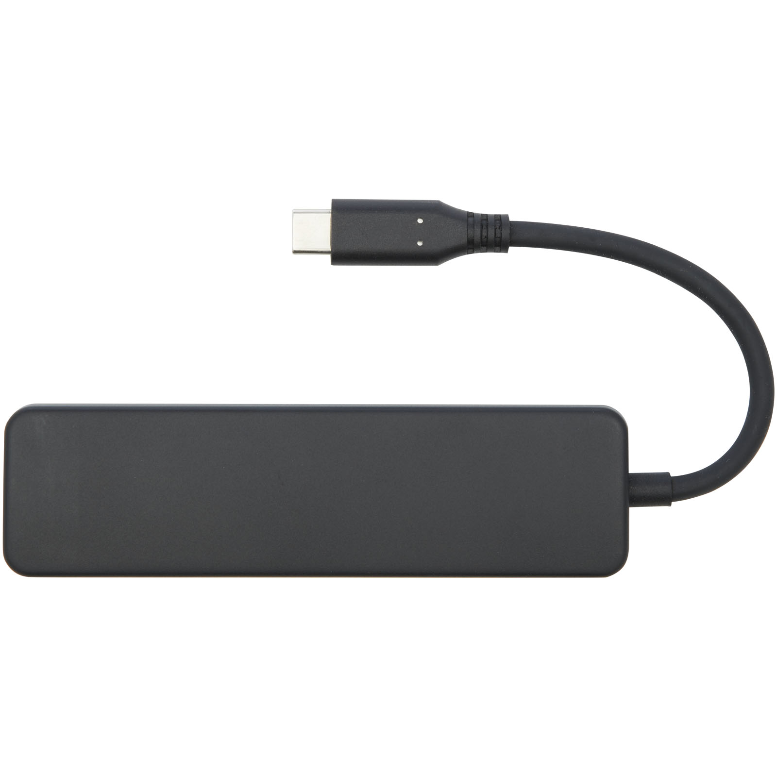 Hubs USB publicitaires - Adaptateur multimédia en plastique recyclé Loop RCS USB 2.0-3.0 avec port HDMI - 2