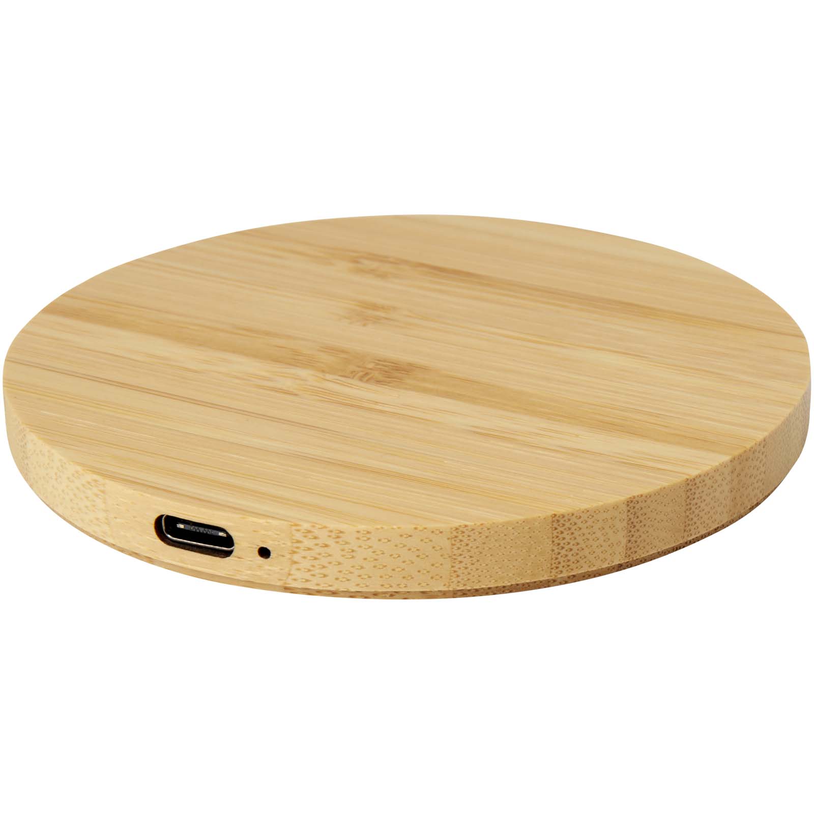 Advertising Wireless Charging - Essence 15W bamboo wireless charging pad - 6