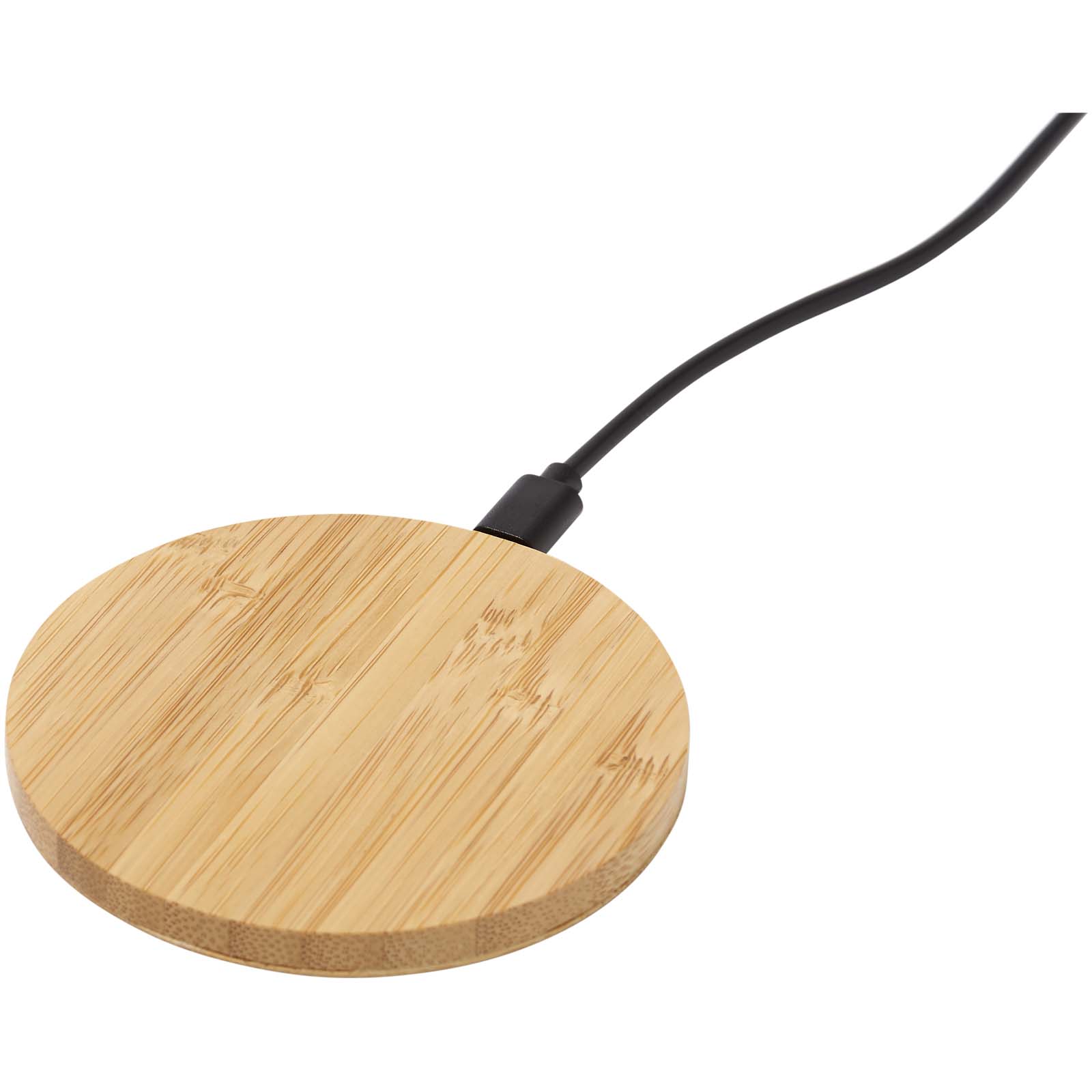 Advertising Wireless Charging - Essence 15W bamboo wireless charging pad - 5