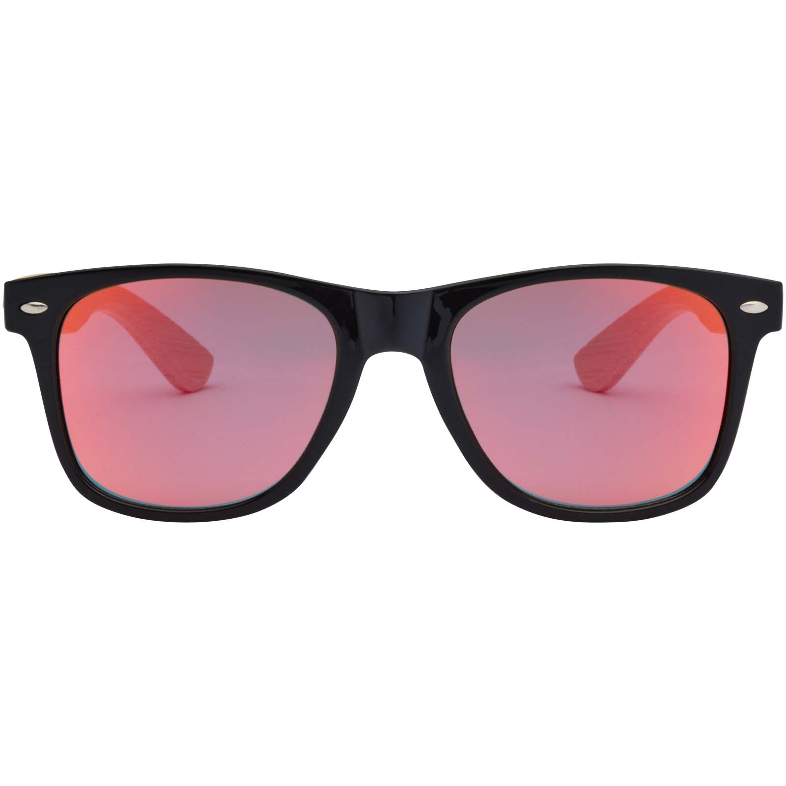 Lunettes de soleil publicitaires - Lunettes de soleil Hue avec branches en bambou - 1