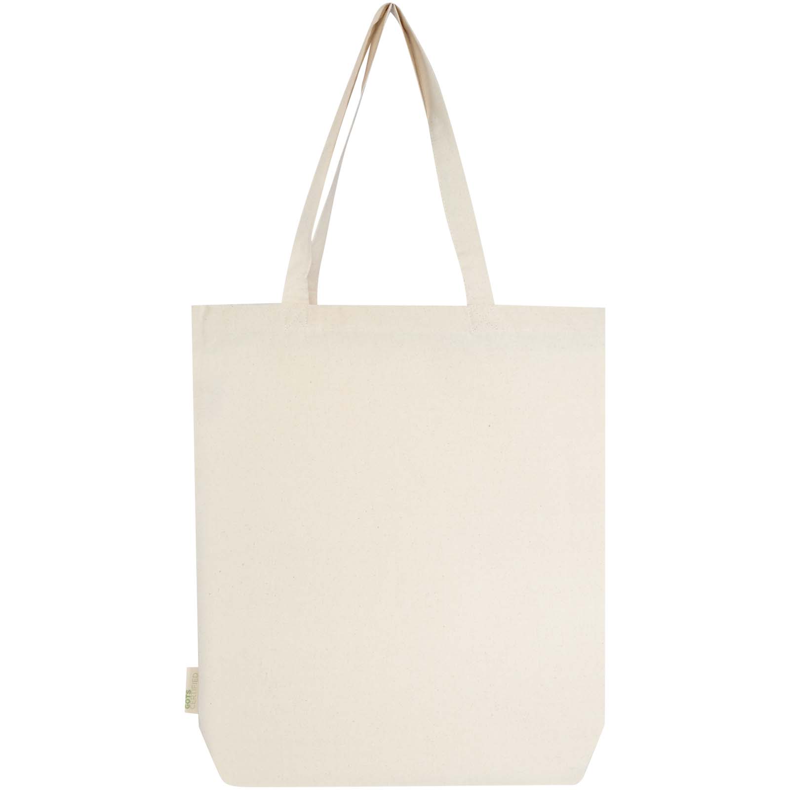 Sacs de shopping publicitaires - Sac shopping Orissa 180 g/m² de 11 L avec large fond - 2