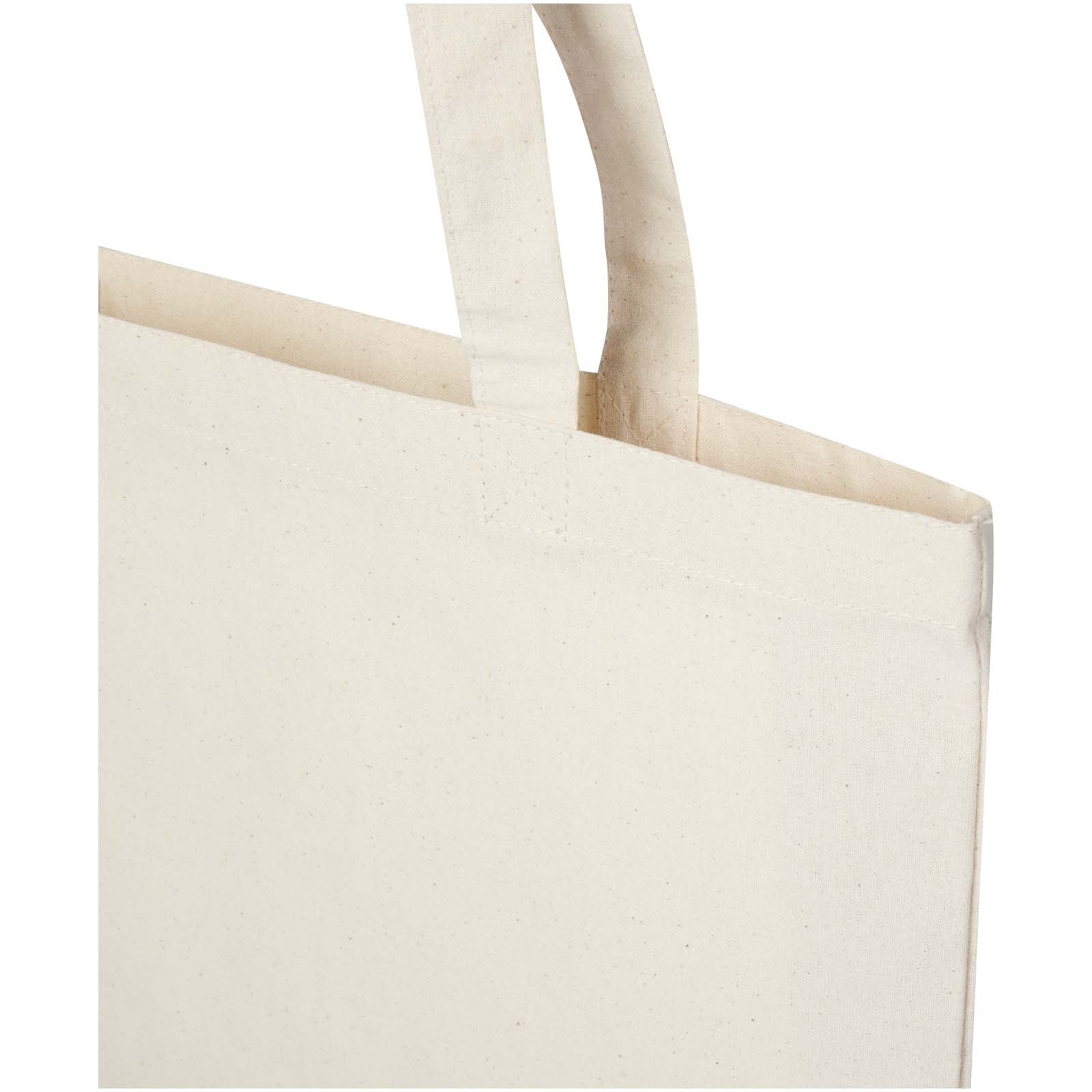 Sacs de shopping publicitaires - Sac shopping Orissa 180 g/m² de 11 L avec large fond - 4