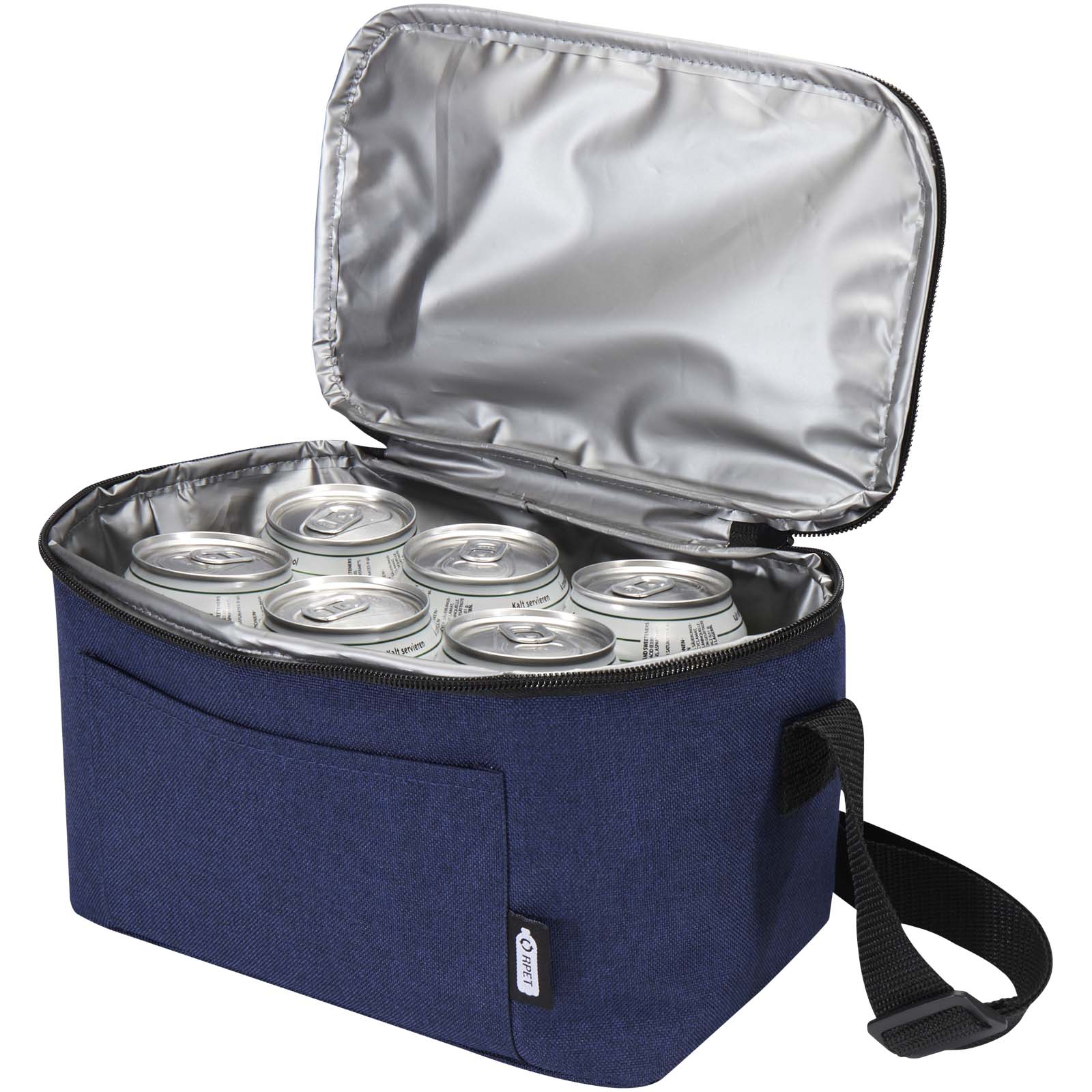 Advertising Cooler bags - Tundra 6-can GRS RPET cooler bag 5L - 3