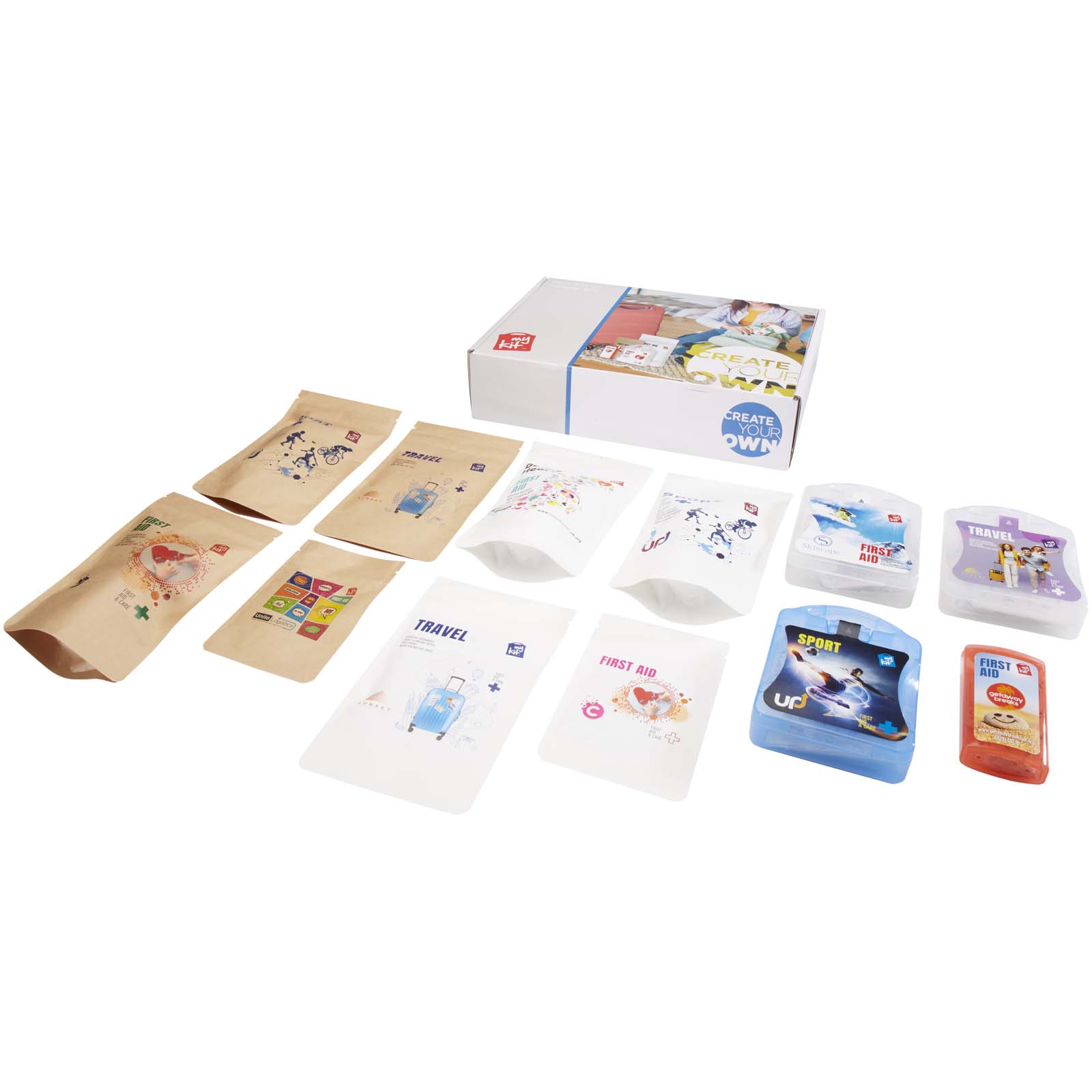 Advertising First Aid Kits - MyKit sample box - 0