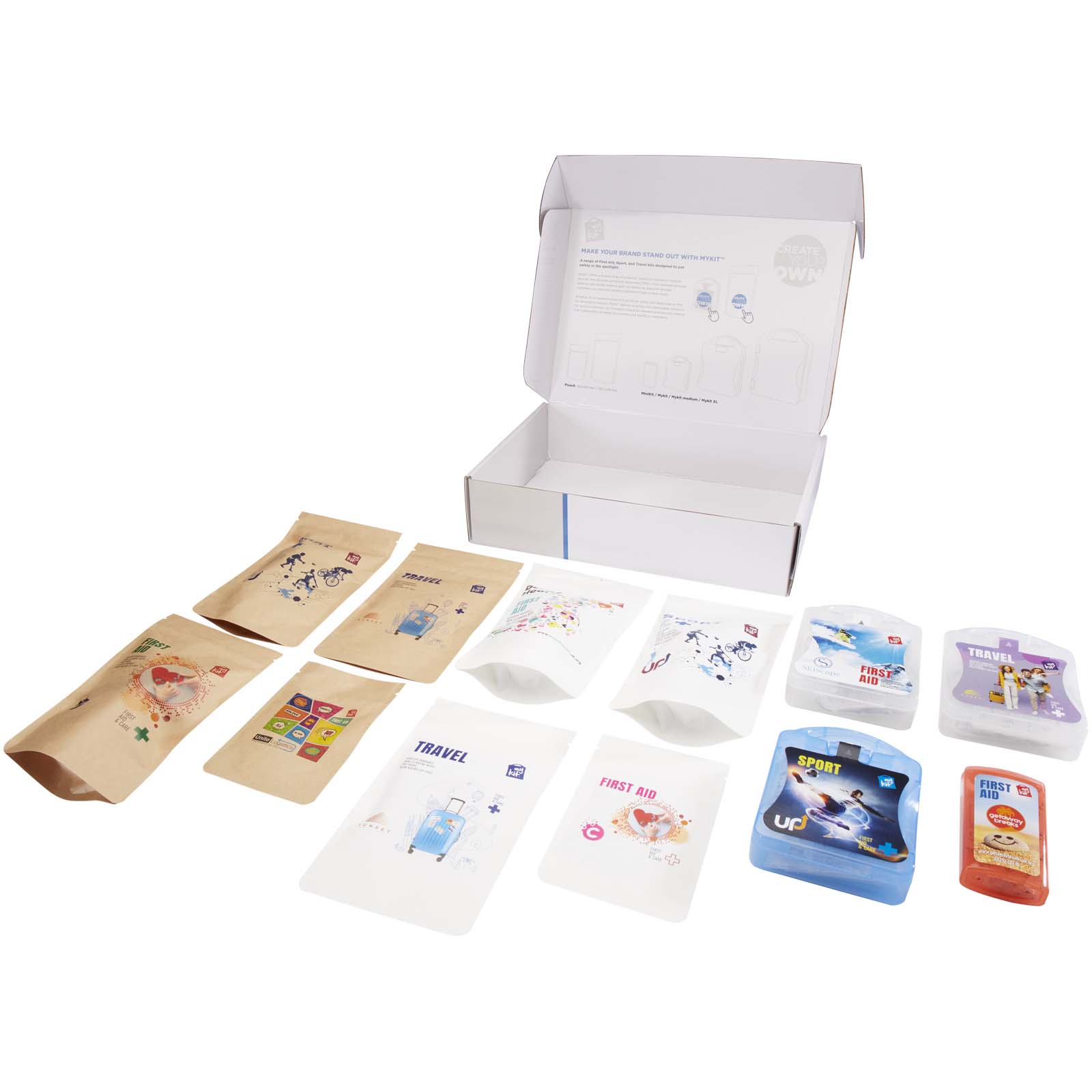 Advertising First Aid Kits - MyKit sample box - 1