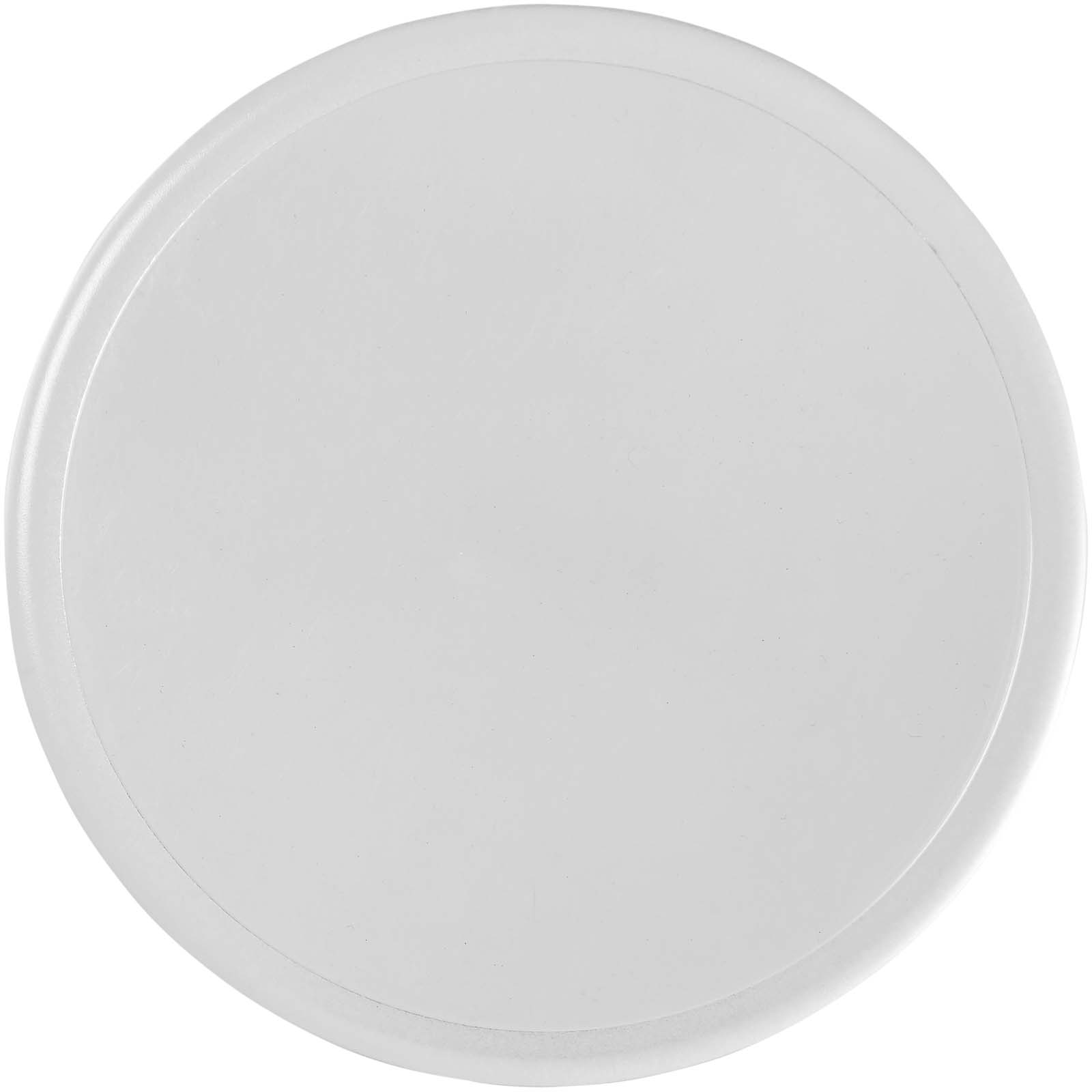 Advertising Home Accessories - Ellison round plastic coaster with paper insert - 1