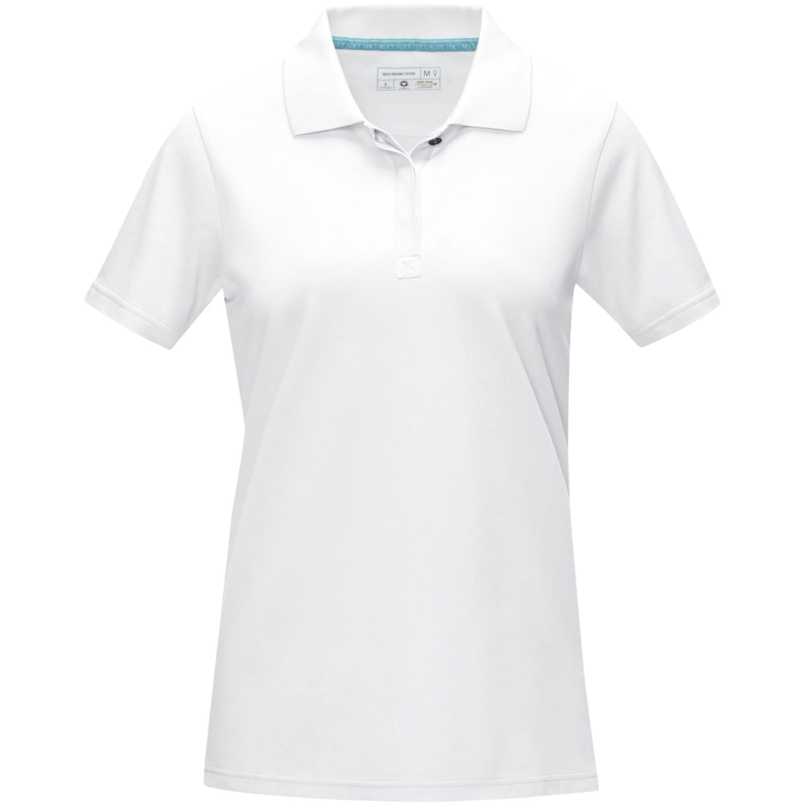 Polos publicitaires - Polo Graphite bio manches courtes femme - 1