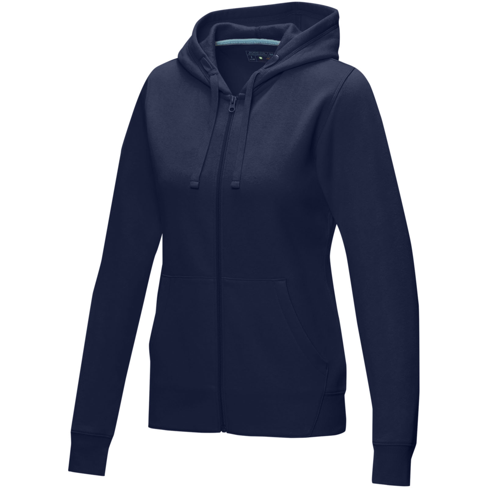 Sweat full zip à capuche Ruby bio femme